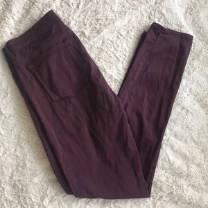 Pacsun maroon jeggings